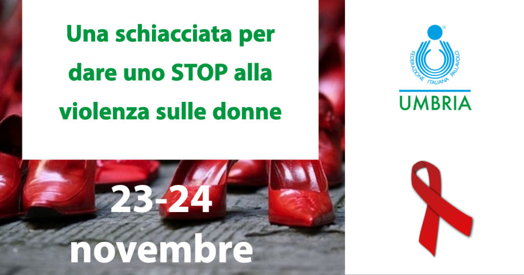 fipav umbria una schiacciata per dare uno stop alla violenza sulle donne